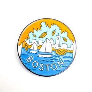 Rare Boston Pin Limited Edition Collectible (From Allbirds – No Allbirds Logo)